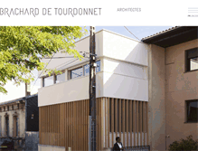 Tablet Screenshot of brachard-detourdonnet.com
